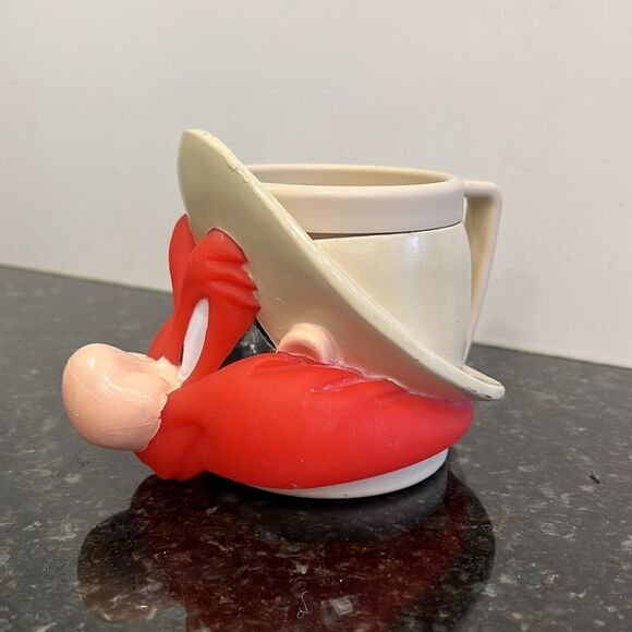 90’s Yosemite Sam Warner Bros Mug KFC Kids Meal Collectible Drinkware 19… - Picture 2 of 6